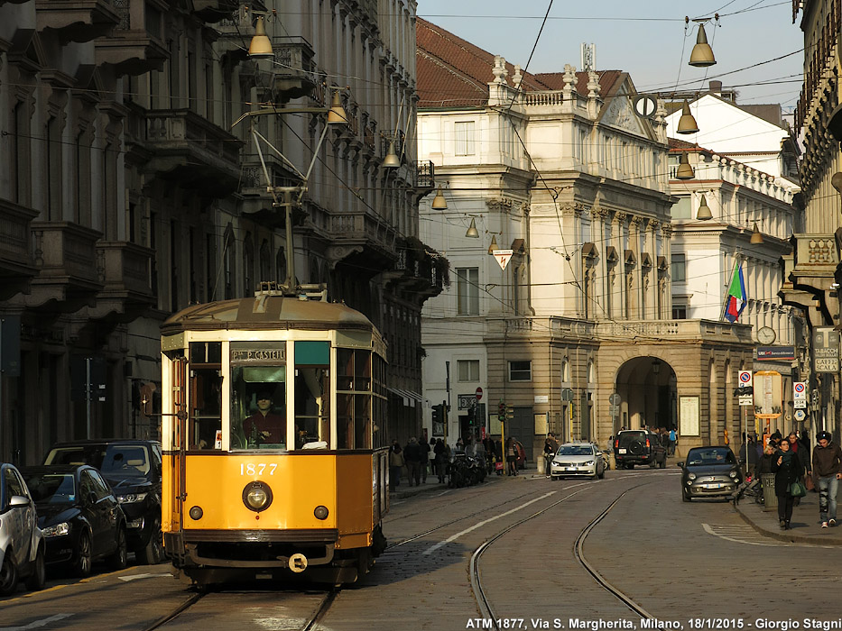 Gli altri tram del 2014-15 - Via S.Margherita.