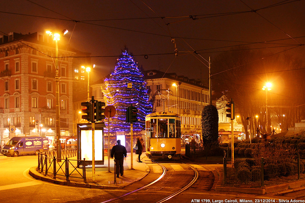 Gli altri tram del 2014-15 - Largo Cairoli.