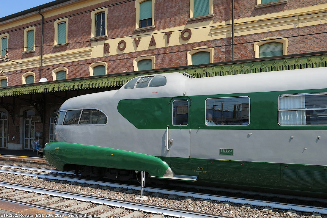 L'ETR.252 Arlecchino - Rovato.
