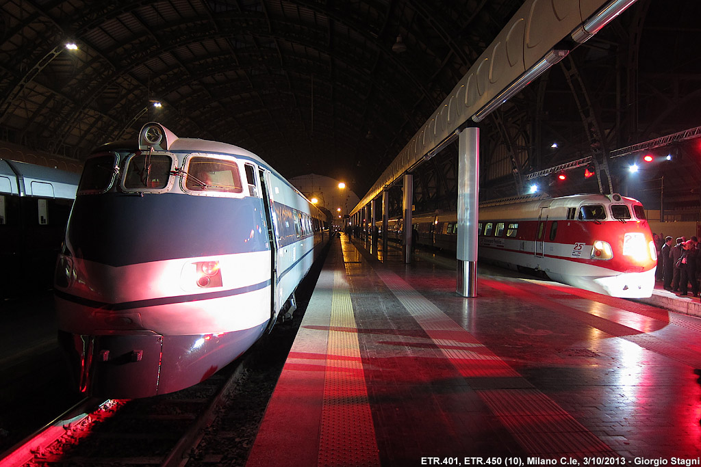 Elettrotreni a Milano Centrale (2013) - ETR.220.