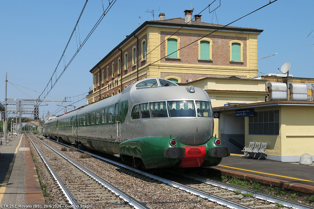L'ETR.252 Arlecchino - Rovato.