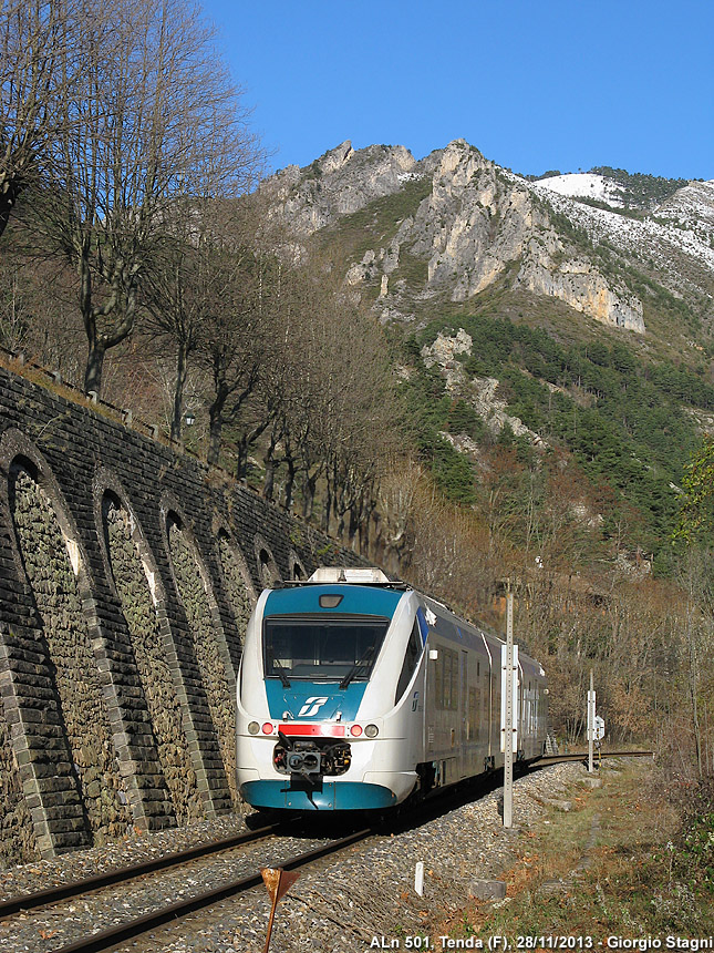 Cuneo-Ventimiglia: l'inverno 2013 - Tenda.