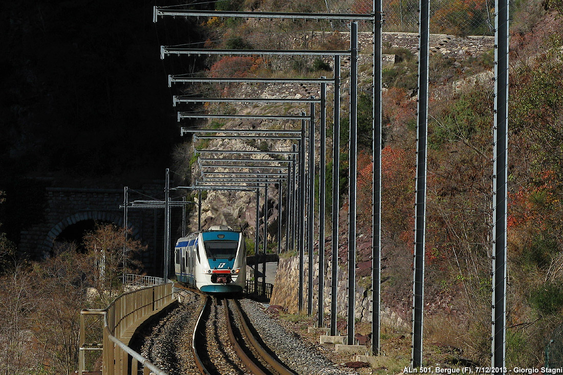 Cuneo-Ventimiglia: l'inverno 2013 - Bergue.