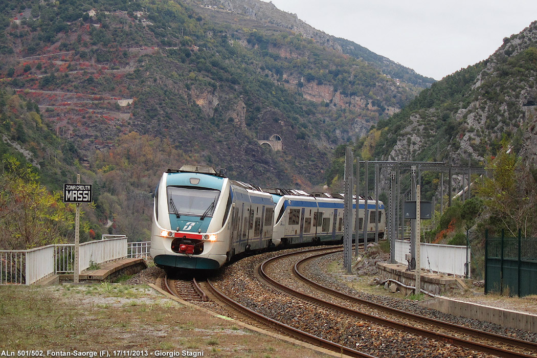Limone-Ventimiglia (la linea del Tenda) - Fontan-Saorge.