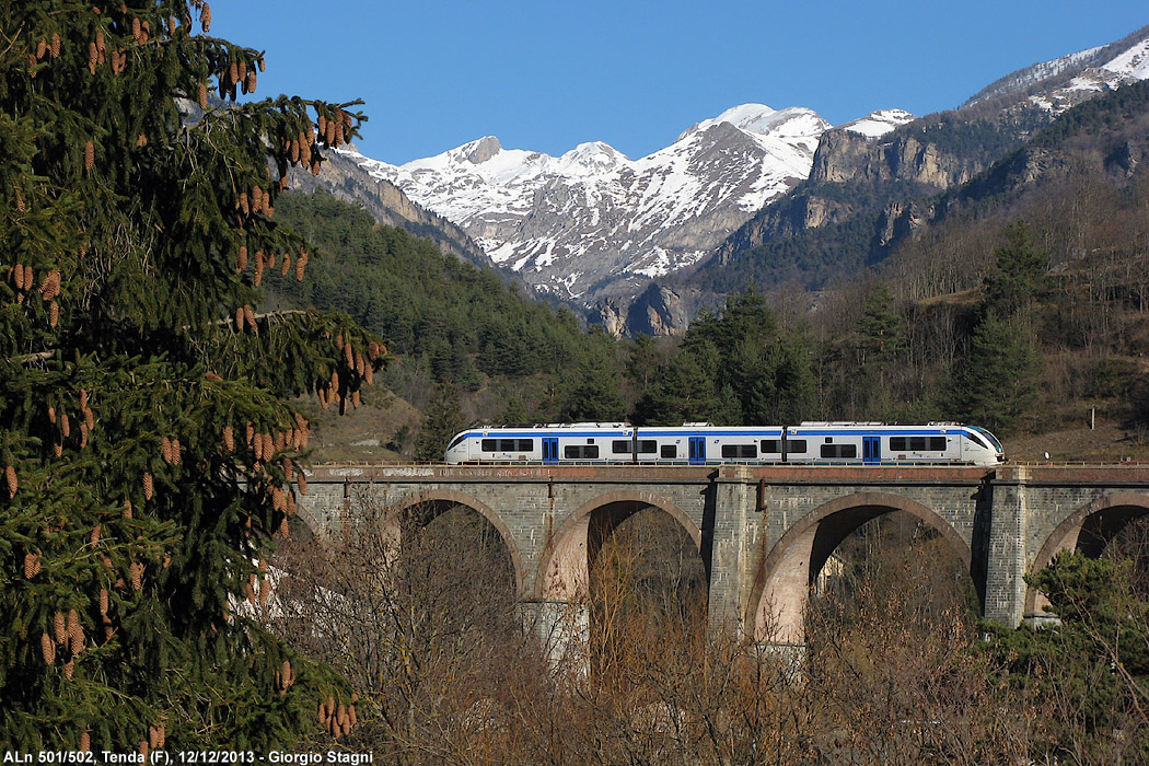 Cuneo-Ventimiglia: l'inverno 2013 - Tenda.