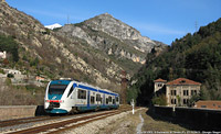 Cuneo-Ventimiglia: l'inverno 2013 - S.Dalmazzo di Tenda.
