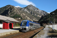 Cuneo-Ventimiglia: l'inverno 2013 - S.Dalmazzo di Tenda.