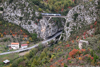 Cuneo-Ventimiglia: l'inverno 2013 - Saorge.