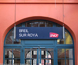 Cuneo-Ventimiglia: l'inverno 2013 - Breil-sur-Roya.