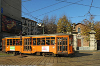 I colori dell'autunno in tram - P.le Aquileia.