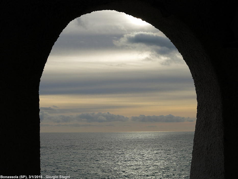 Levante verso sera - Bonassola.