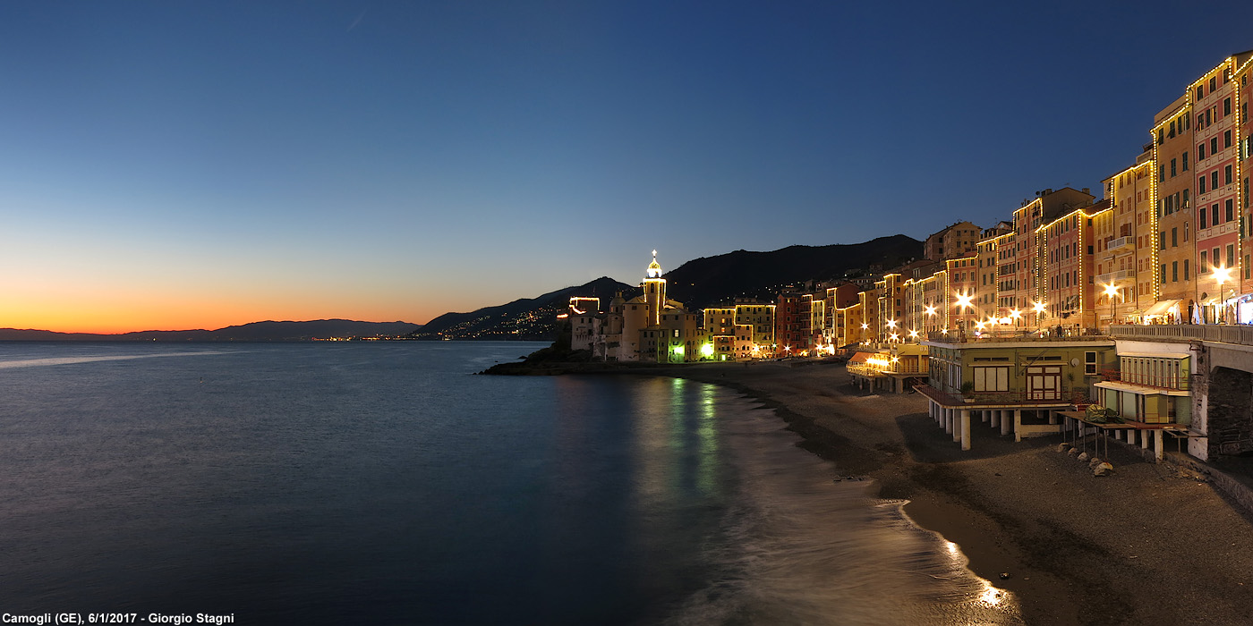 Levante verso sera - Camogli.