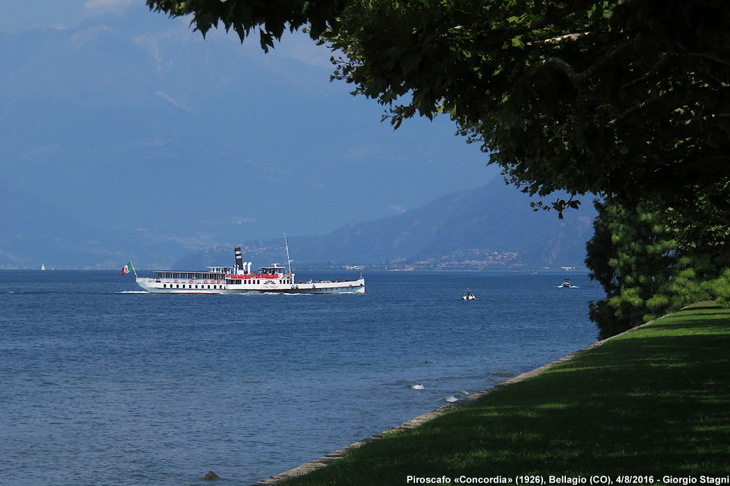 Piroscafo Concordia 2016-2020 - Bellagio.