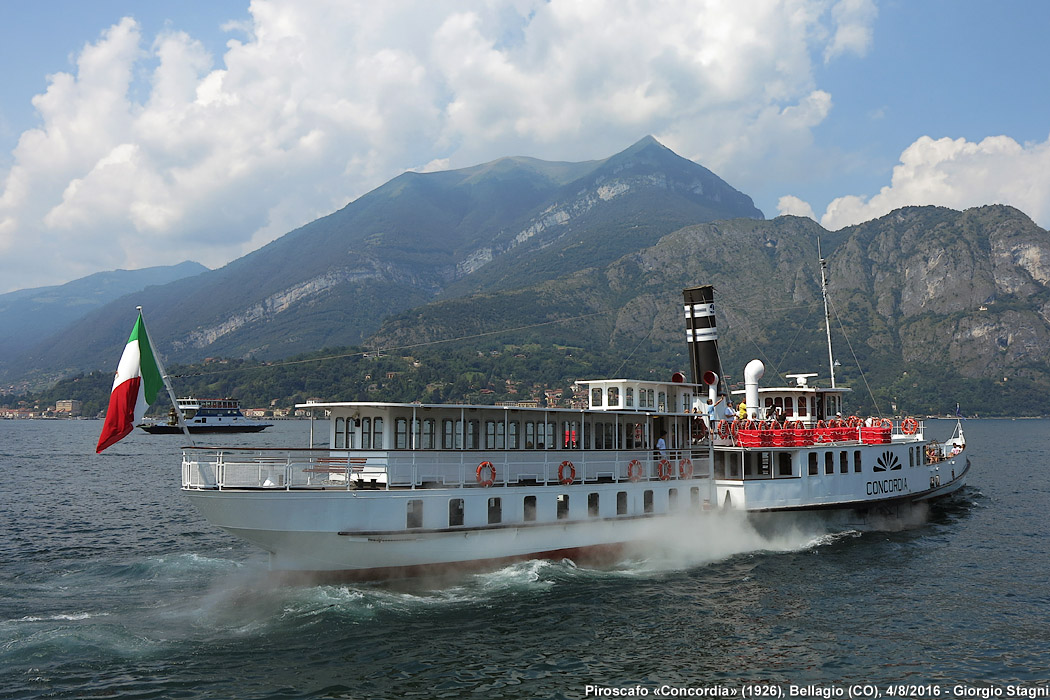 Piroscafo Concordia 2016-2020 - Bellagio.