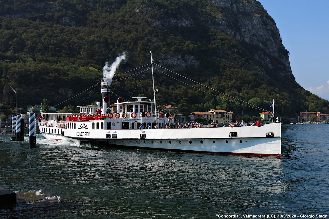 Piroscafo Concordia 2016-2020 - Valmadrera.
