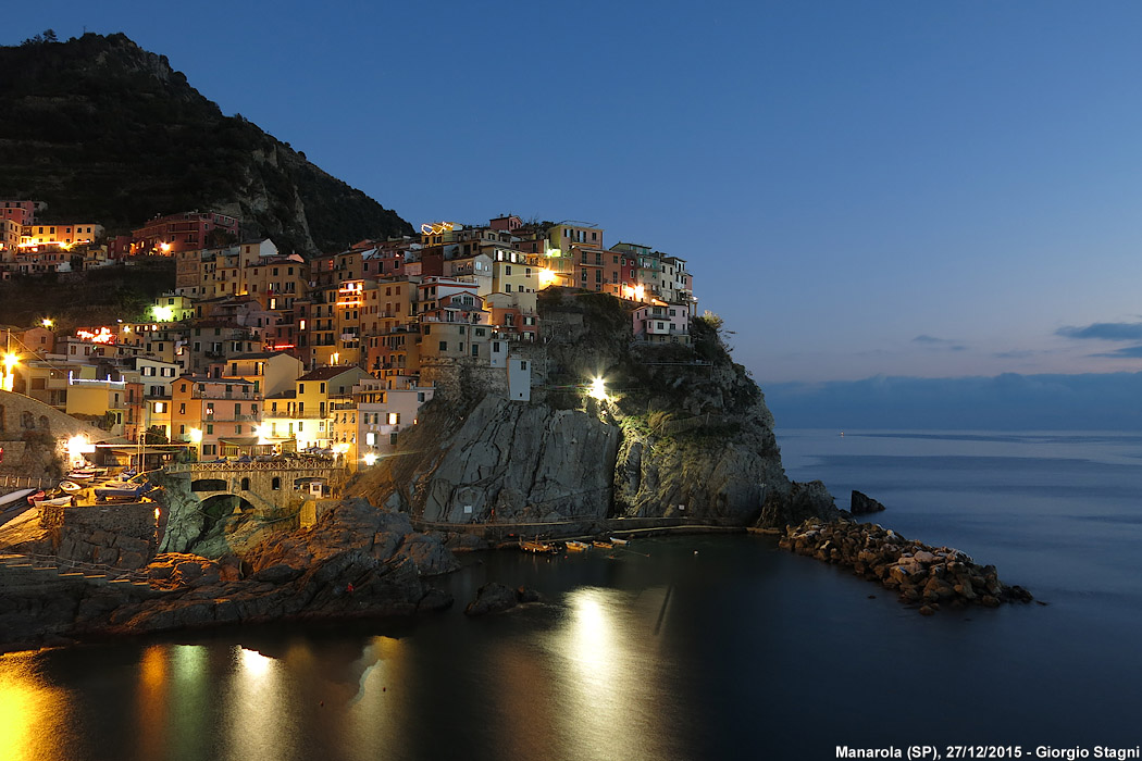 Levante verso sera - Manarola.