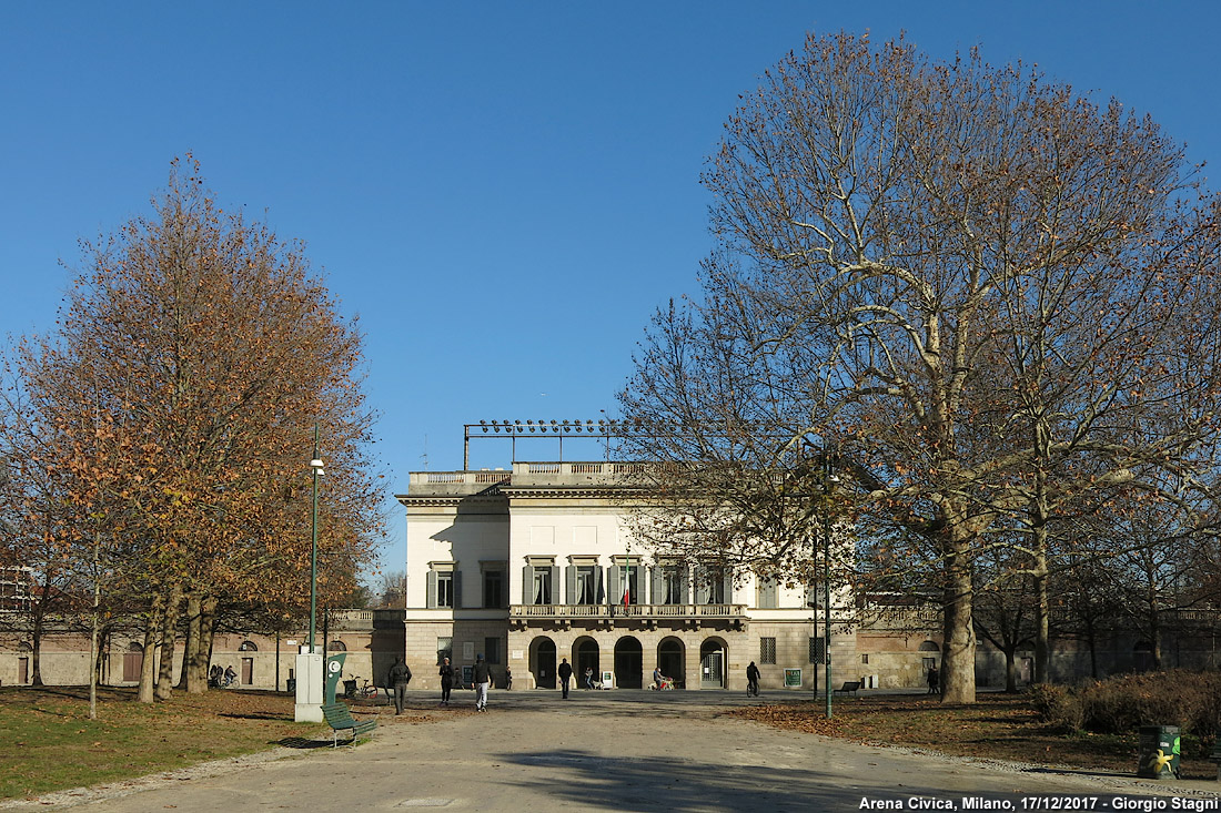 Intorno al Parco Sempione - Arena Civica.