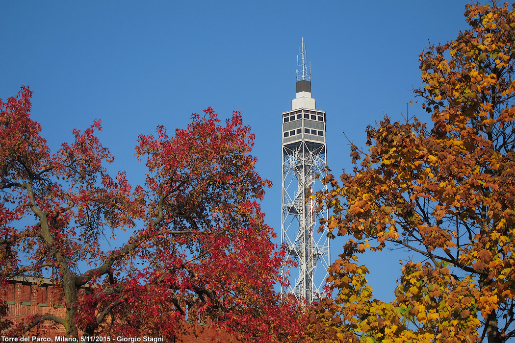 Intorno al Parco Sempione - Torre del Parco.