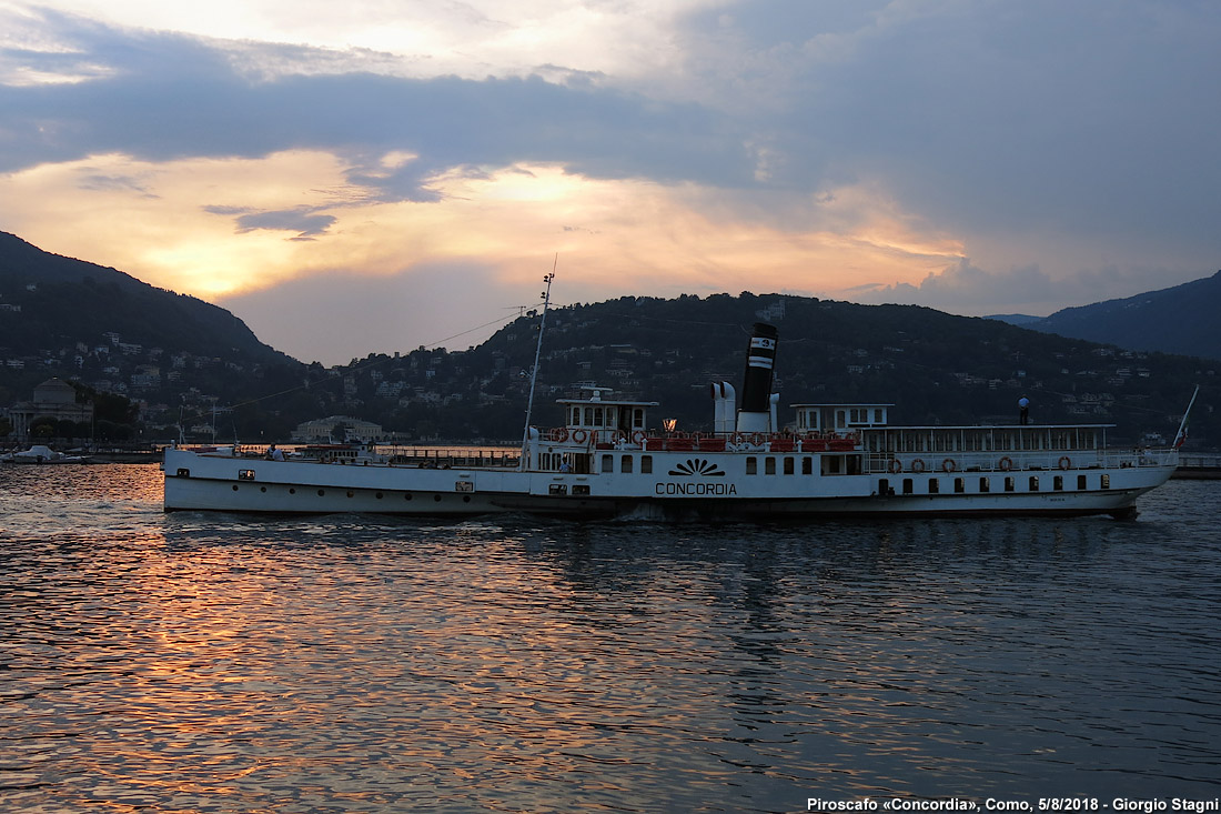Piroscafo Concordia 2016-2020 - Como.