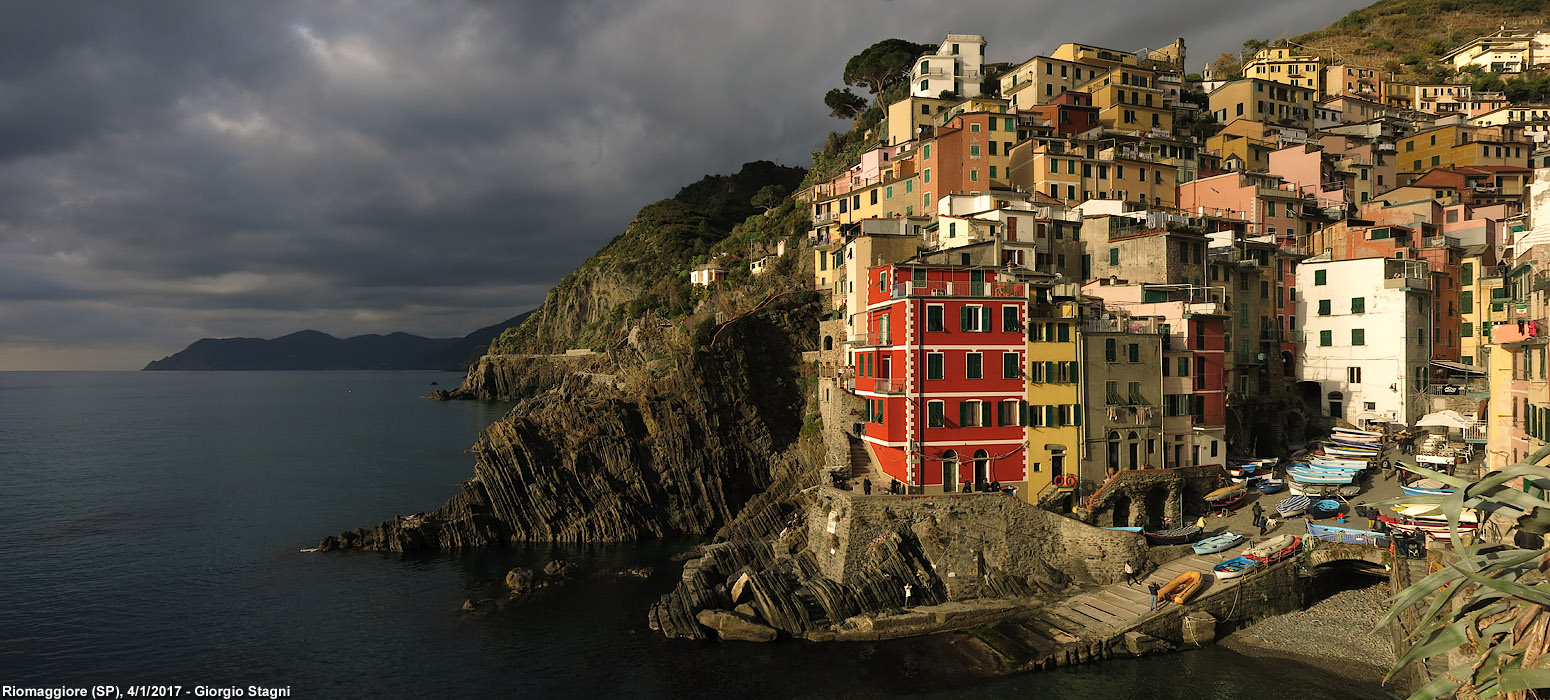 Levante verso sera - Riomaggiore.