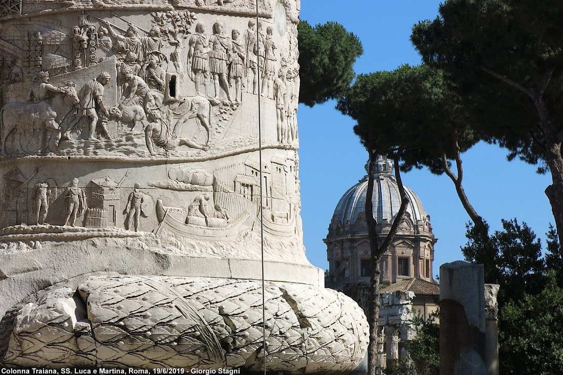 L'estate romana - Colonna Traiana.
