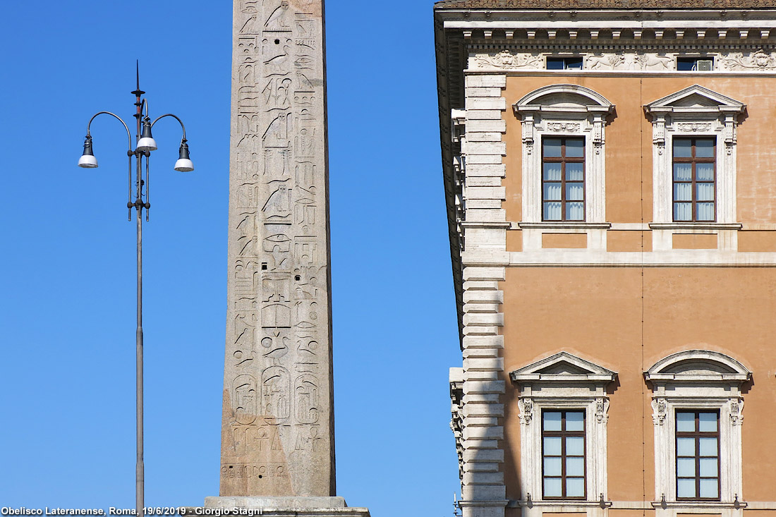 L'estate romana - Obelisco Lateranense.