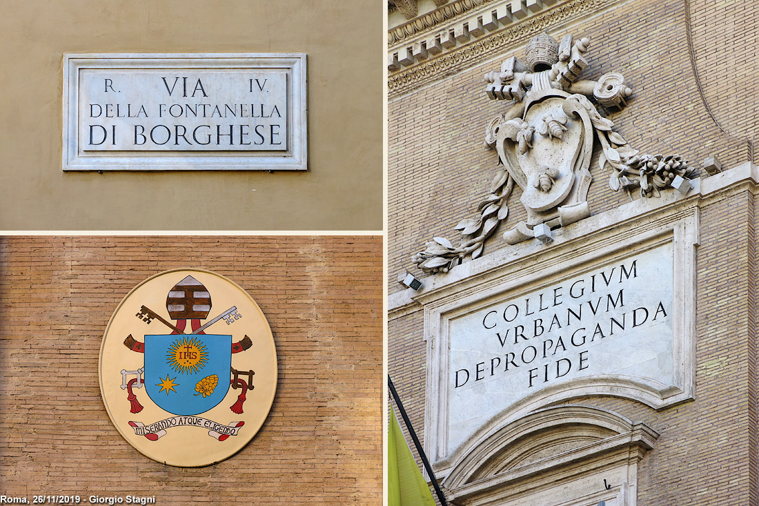 Vie a Roma - Via della Fontanella Borghese.