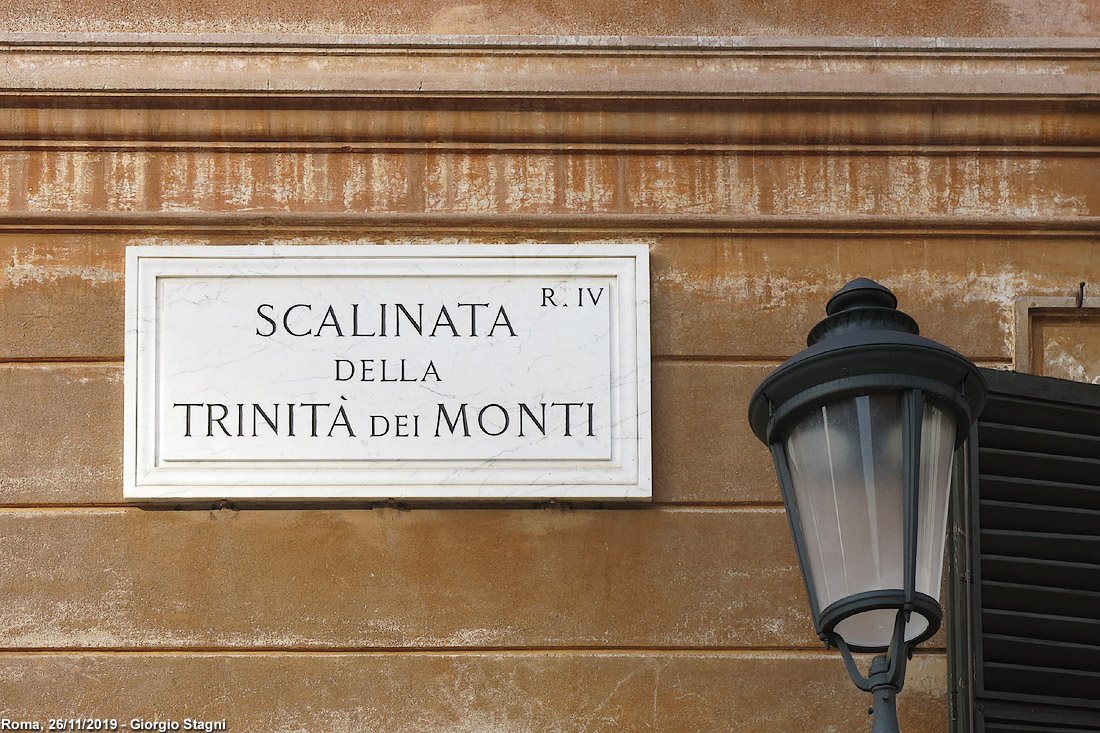 Vie a Roma - Trinit dei Monti.
