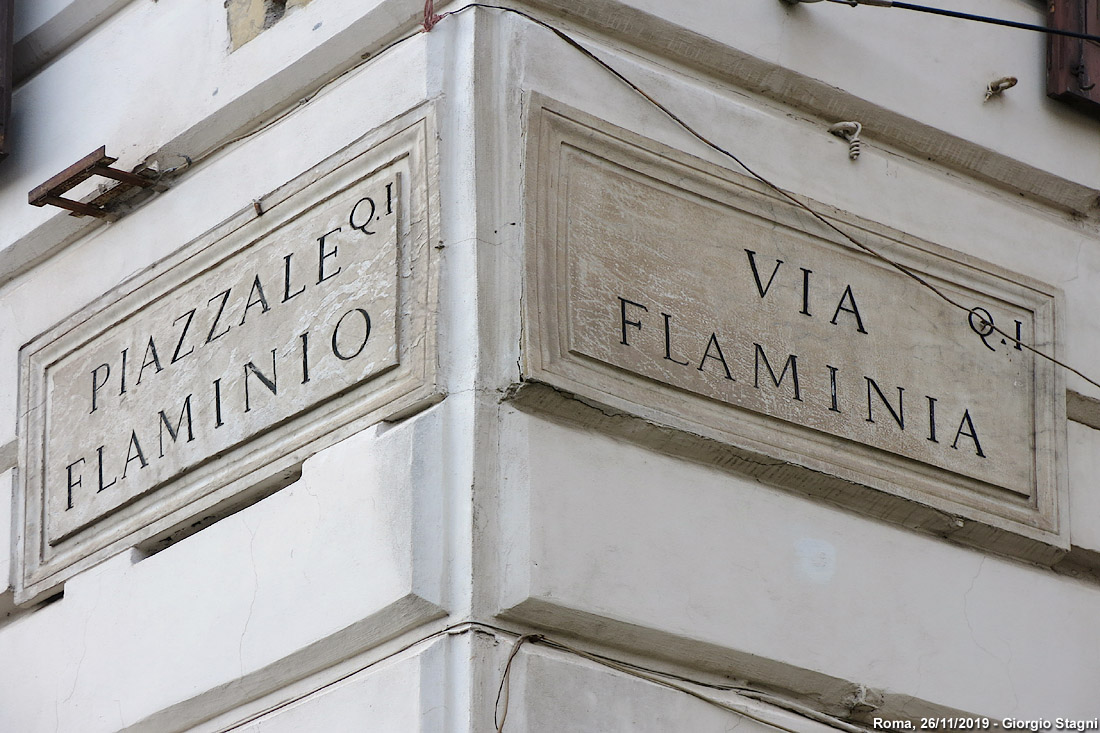 Vie a Roma - Via Flaminia.
