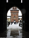 Dicembre 2020 in bianco e giallo - Castello Sforzesco.