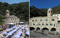 San Fruttuoso - Estate e inverno.
