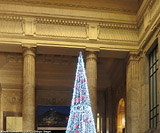 L'atrio e le scalinate - Albero di Natale.