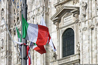 Primo maggio a Milano - Duomo.