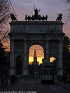 Dai Navigli alle periferie - Arco della Pace.
