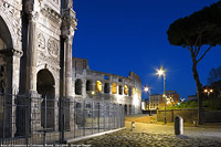 Scende la sera d'inverno - Colosseo.