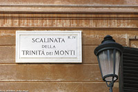 Vie a Roma - Trinit dei Monti.