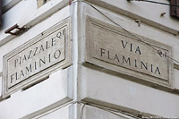 Vie a Roma - Via Flaminia.