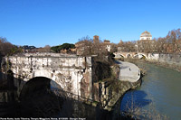 Roma a gennaio 2020 - Ponte Rotto.
