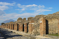 Pompei - Via Stabiana.