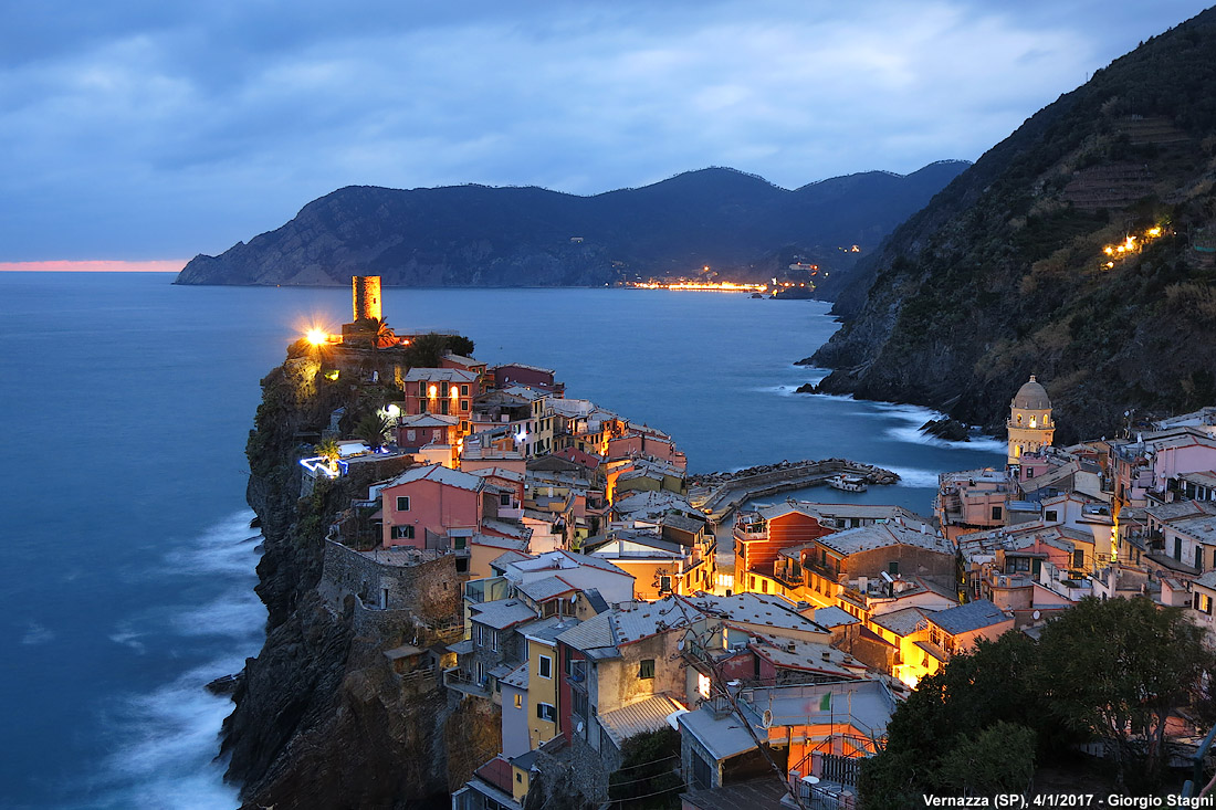Levante verso sera - Vernazza.