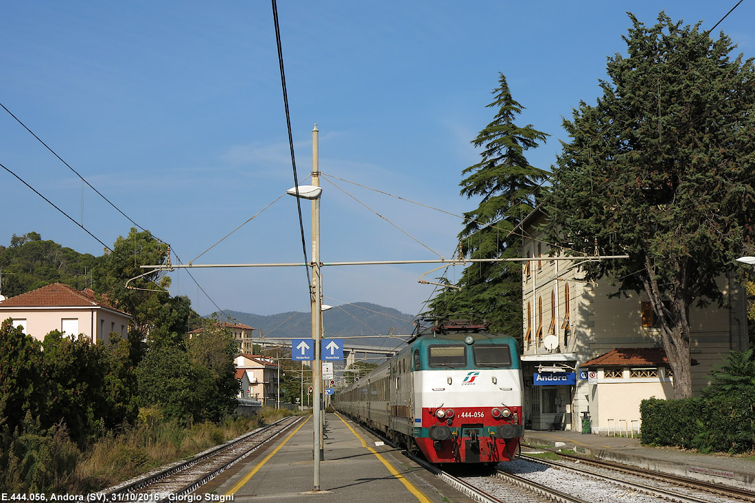 Riviera dei Fiori, l'ultimo binario. - Andora.