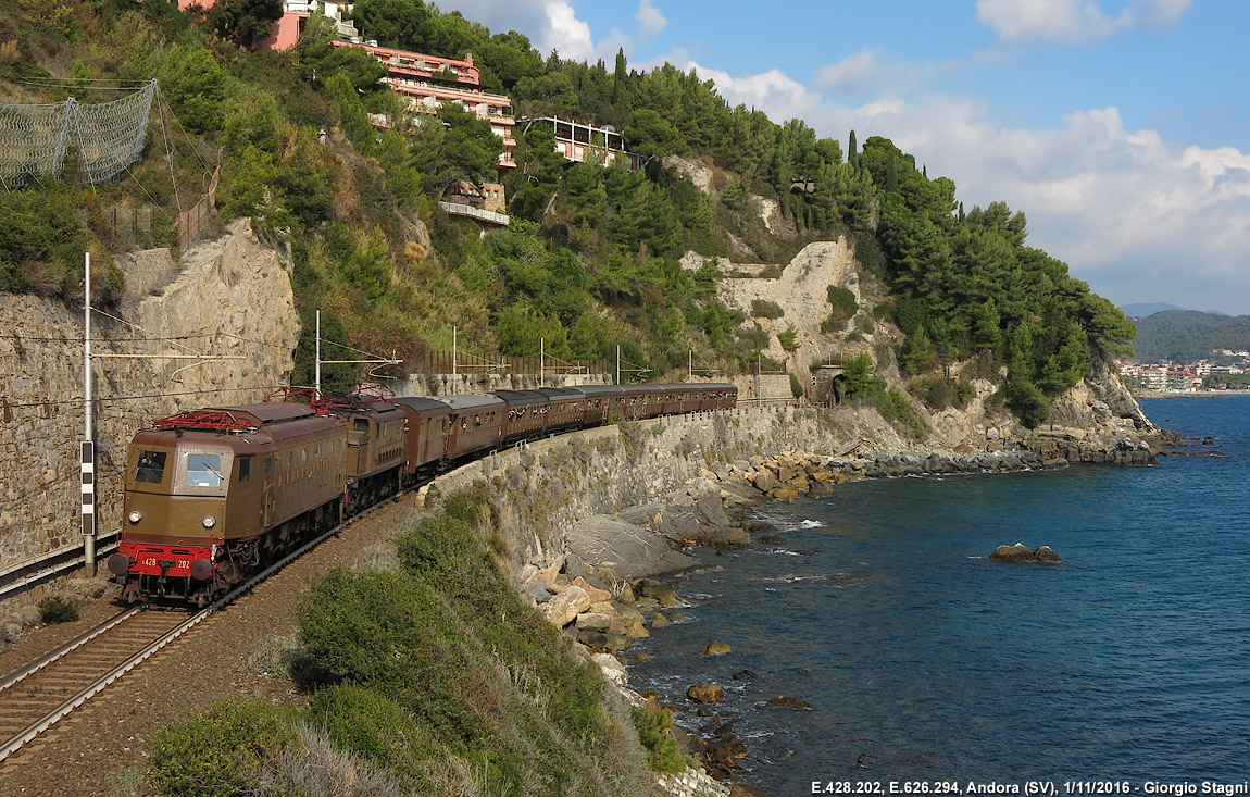 Riviera dei Fiori, l'ultimo binario. - Andora.