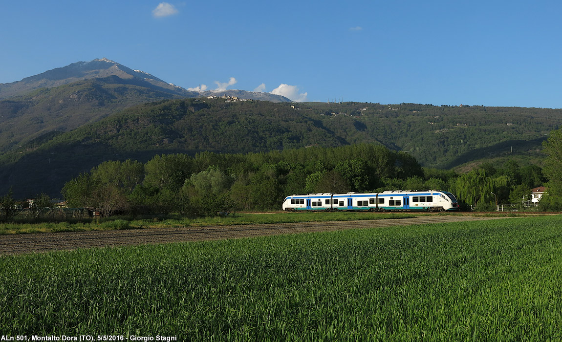 La valle in primavera - Montalto Dora.