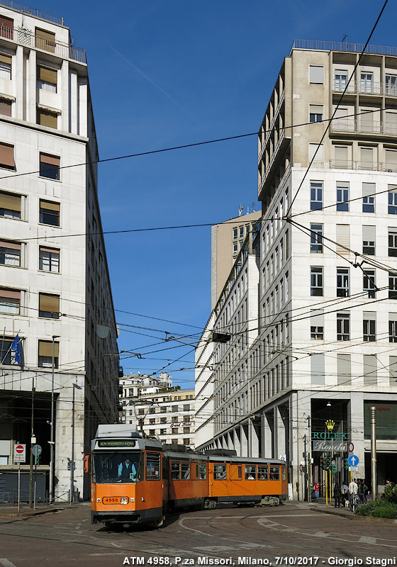 I tram del 2017 - P.za Missori.