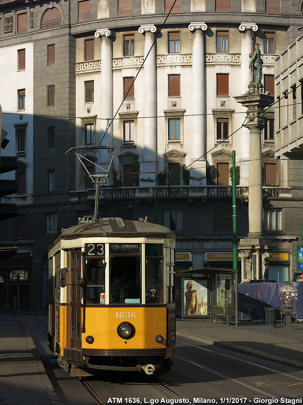 I tram del 2017 - Largo Augusto.