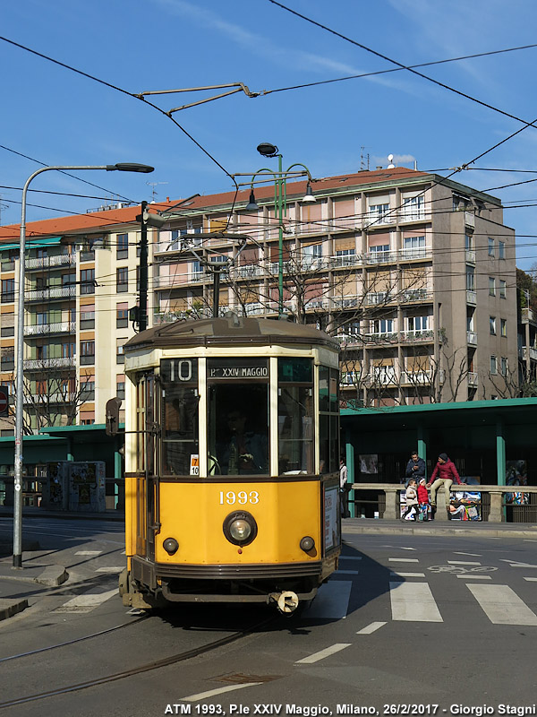 I tram del 2017 - P.le XXIV Maggio.
