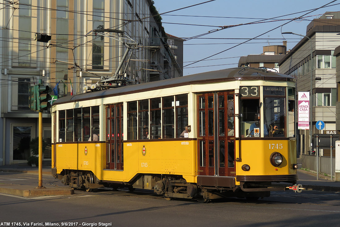 I tram del 2017 - Via Farini.