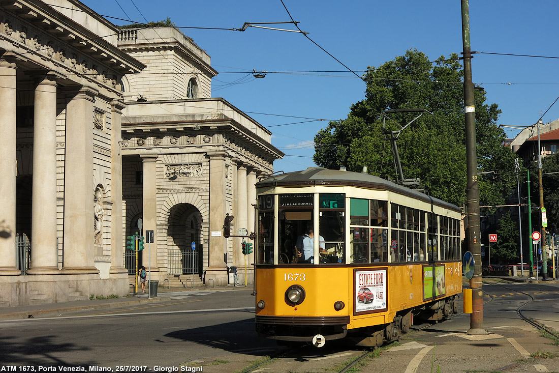 I tram del 2017 - Porta Venezia.