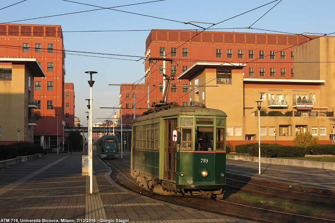 Tram a Milano 2016 - Universit Bicocca.
