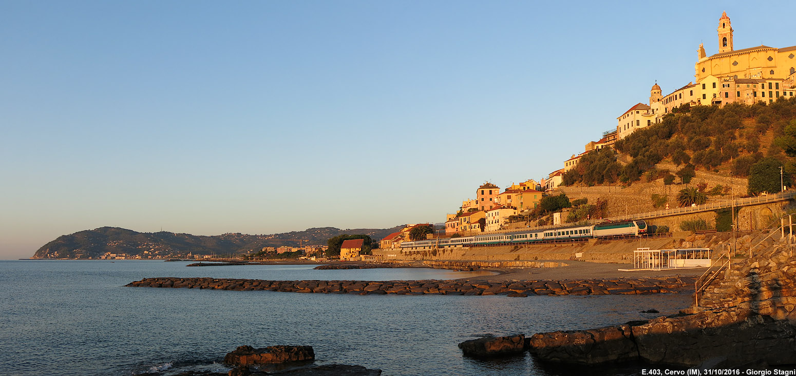 Riviera dei Fiori, l'ultimo binario. - Cervo.